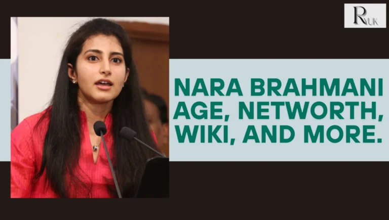 NARA BRAHMANI AGE, NETWORTH, WIKI, AND MORE.